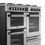 Belling Cookcentre 100cm Dual Fuel Range Cooker - Stainless Steel