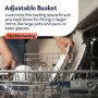 electriQ Freestanding Dishwasher - White