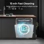 Hisense Integrated Dishwasher - Smart Wi-Fi, B-Rated, Silver control panel